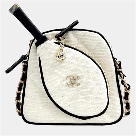 Chanel Tennis Racket Chain Mini Bag Mirror Chanel The Luxury Closet