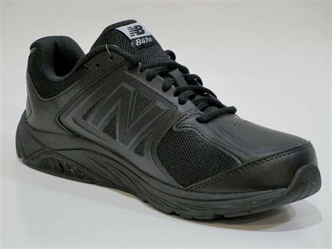 New Balance Womens 847 V3 Walking Shoes Black Black Made In Usa Ebay