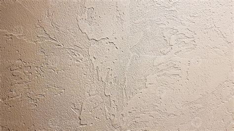 Light Textured Plaster As A Background Decorative Plaster Effect On