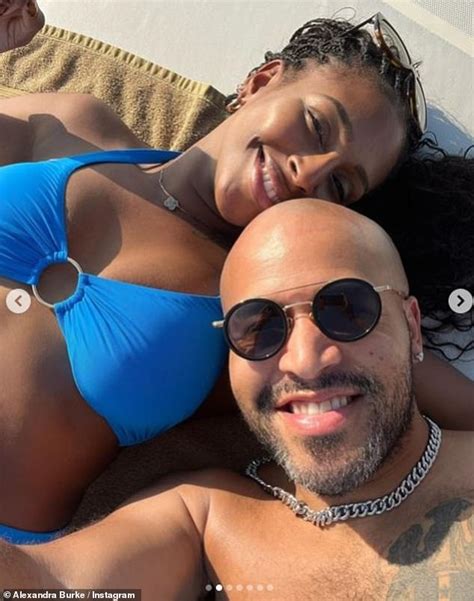 Alexandra Burke Poses In White Bikini As She Hits The Beach In Dubai Daily Mail Online