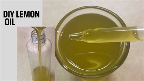 How To Make Lemon Oil For Skin Lightening How To Make LEMON OIL At