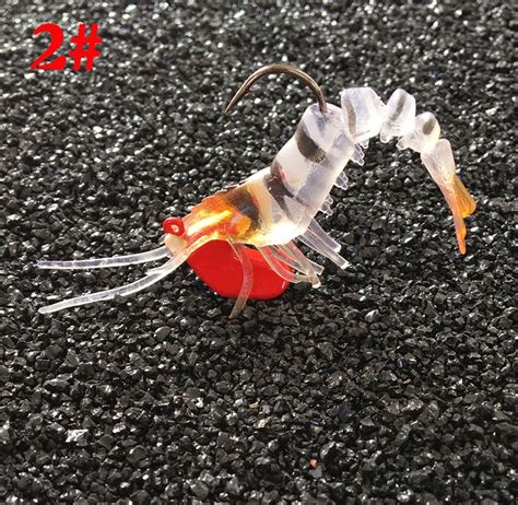 ANH Live Shrimp 7g 12g 18g 50mm 75mm 100mm Soft Plastic Prawn Lures SP