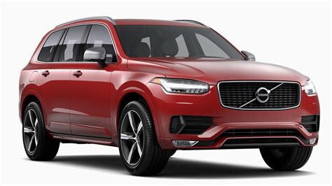 2016 Volvo Xc90 R Design Passion Red A 2016 Volvo Xc90 R Design Passion Red Front View 2016