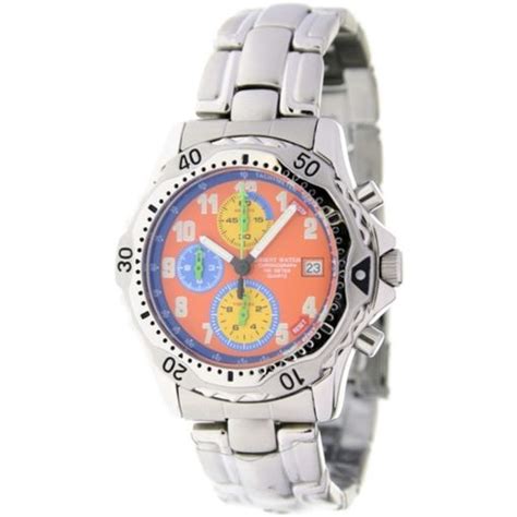 Reloj De Pulsera Orient Watch 9003 Anal Gico Para Hombre Color Naranja