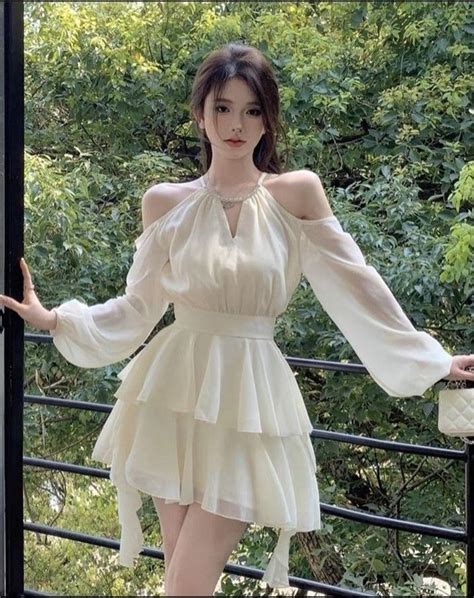 Pin by Mimee on Đăng bài1 Short dresses Casual chiffon dress Mini dress