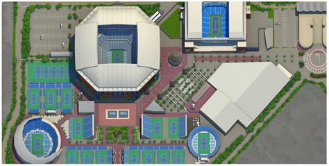 Us Open Tennis Center Map - Arleen Michelle