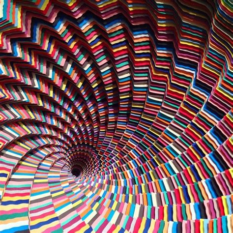 New Mesmerizing Paper Sculptures By Jen Stark At Art Basel 2014 Art