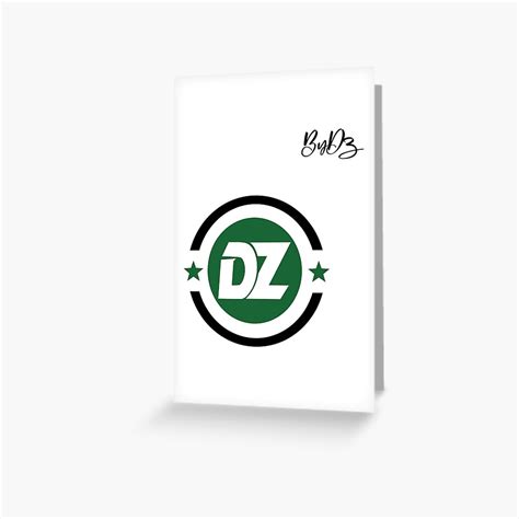 The New Dz Logo Color Flag The Fennec Greeting Card For Sale By