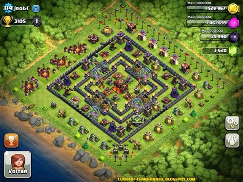 Centro De Vila Nivel 10 Galeria 01 Clash Of Clans