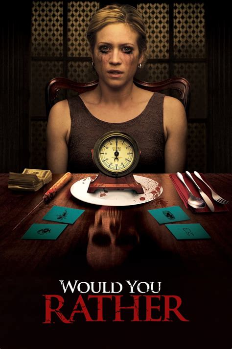 Would You Rather (2012) - Posters — The Movie Database (TMDB)