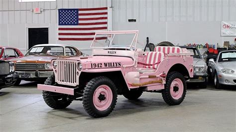 1944 Willys Jeep Celebrates Breast Cancer Awareness