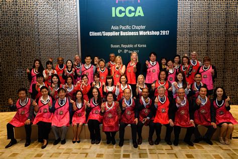 2017 Icca Apc Csbw Had Association Leaders And Members Dive In Busan