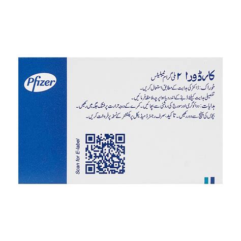 Purchase Pfizer Cardura Tablet 2mg 20 Pack Online At Special Price In