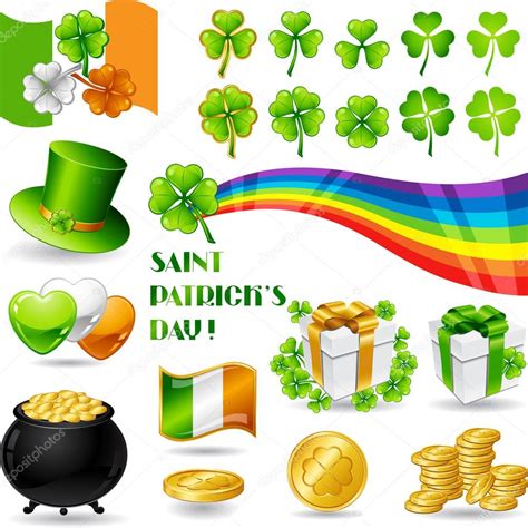 Saint Patrick's Day Symbols - St Patrick S Day Symbols Green Hat And ...