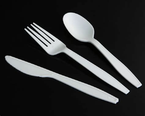 37g Medium Weight Cpla Biodegradable Disposable Plastic Pla Knife Fork