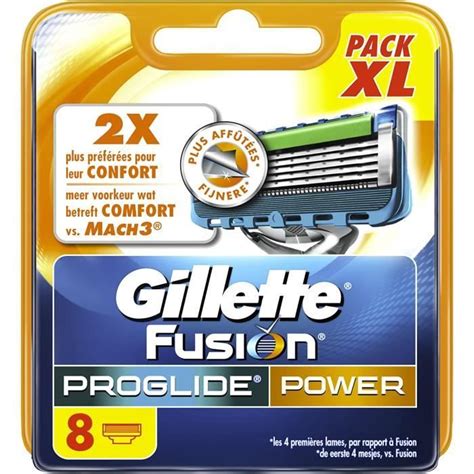 Ancienne Version Fusion ProGlide Power Lames De Rasoir Pour Homme 8