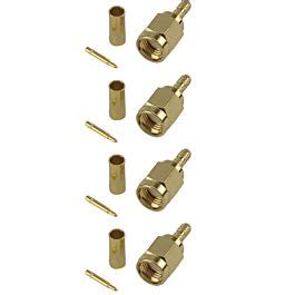 Pack Of Sma Male Crimp Connector Rg Rg Wifi Antennas Co Uk