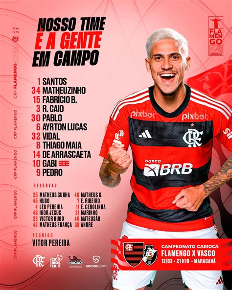 Actualizar Imagem Prov Vel Escala O Do Flamengo Contra O Santos