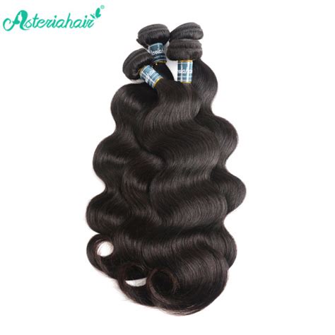 Unprocessed Peruvian Body Wave Weave 8a Virgin Hair 3 Bundles Asteriahair