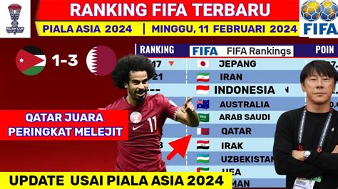 Qatar Juara Peringkat Melejit Indonesia Masih Untung Ranking FIFA