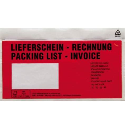 Soennecken Pochette Pour Documents Dokumententasche DIN Long Rouge