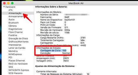 Como descobrir o número de ciclos da bateria do MacBook Dicas e