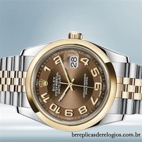 Rolex Datejust 36mm Masculino 116203BRAJ Pulseira Do Jubileu Mostrador