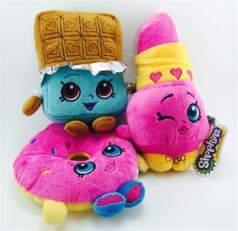 Jp 公式shopkinsソフトplush Character Toy 3のセット 85 Lippy