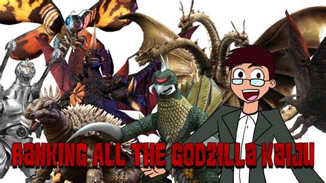 Ranking Every Godzilla Kaiju Youtube