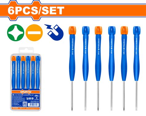 Precision Screwdriver Set Wss2b06 6pcs Nz