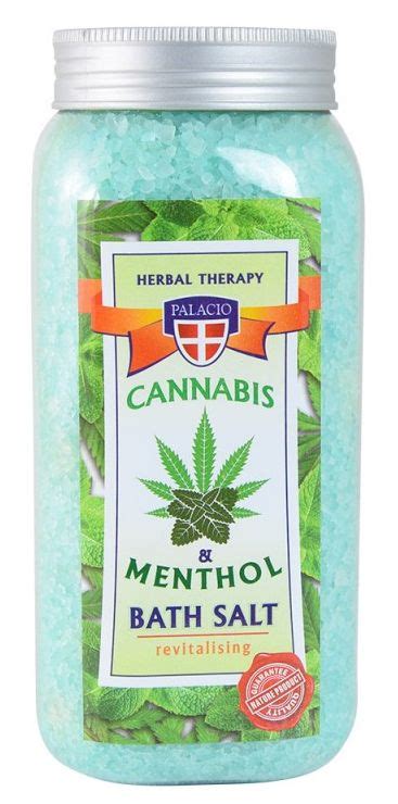 Palacio Cannabis Bath Salt With Menthol G Canatura Wholesale