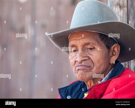 Chichicastenango Guatemala Quiche Kiche Kiche Man Sitting On