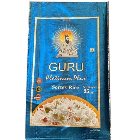 Sgr Guru Platinum Plus Sortex Rice Packaging Type Bag Packaging Size