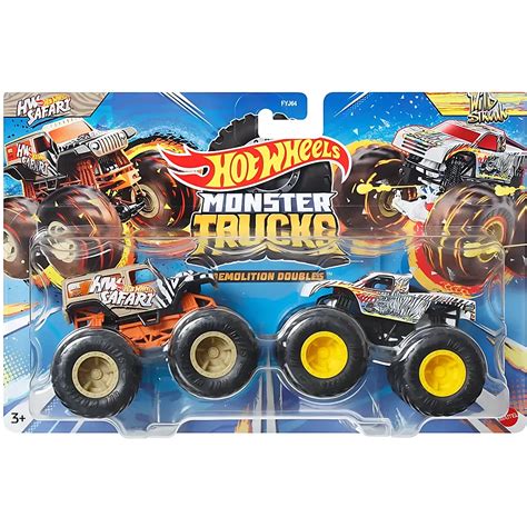 Meinspielzeug Hot Wheels Monster Trucks Hw Safari Vs Wild Streak