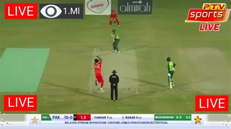 Pakistan Vs Zimbabwe Live Match Pak Vs Zim St Odi Pak Vs Zim Live