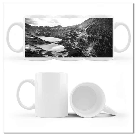 Kubek ceramiczny Foto Tatry Polskie góry Widok 330 ml ZeSmakiem