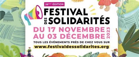 Festival des solidarités 2023 Info Jeunes BFC Bourgogne Franche Comté