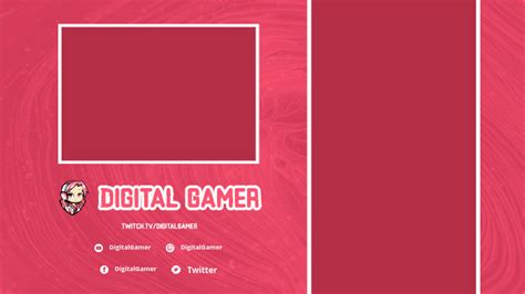 Placeit Twitch Overlay Template For Mobile Gamers With A Kawaii Character