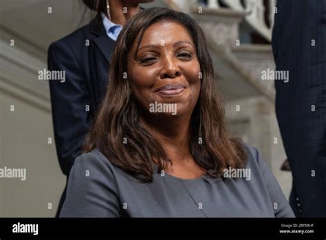 State Attorney General Letitia James Seen At Public Safety Announcement