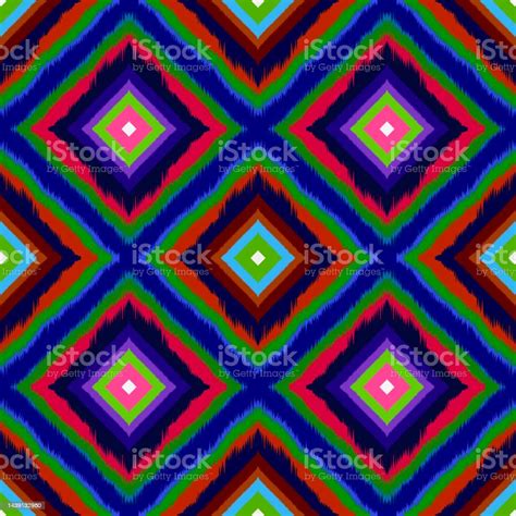 Seamless Geometric Folklore Ornament Tribal Ethnic Texture Seamless