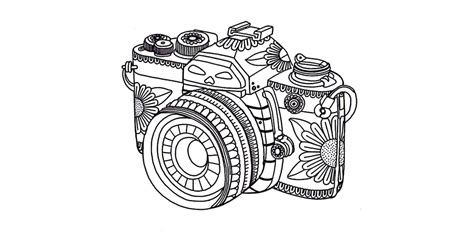 Collection Of Camera Coloring Pages Free Printable