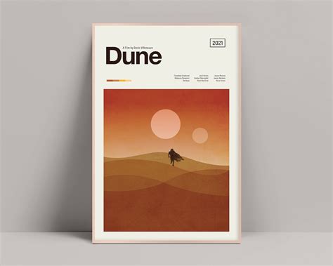 Dune Movie Poster 2021, Minimalist Poster, Dune Poster, Dune Movie Print, Timothée Chalamet ...