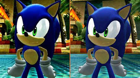 Sonic Colors: Ultimate - PS4 vs. Wii Graphics Comparison - GameSpot