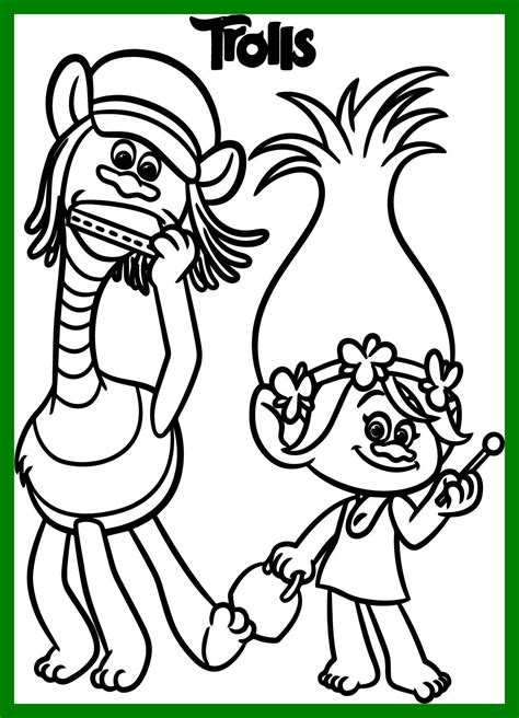 Dreamworks Trolls Coloring Pages at GetDrawings | Free download