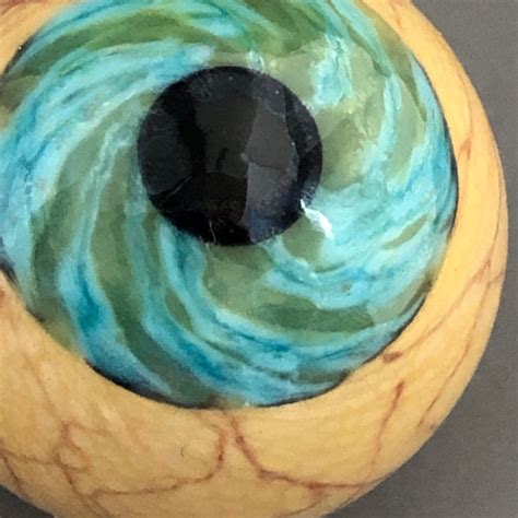 Beautiful Handmade Lampwork Glass Eyeball Marble With Bright Etsy Handmade Lampwork Glass