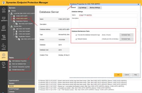 Symantec Endpoint Protection Manager SEPM Performance Tuning