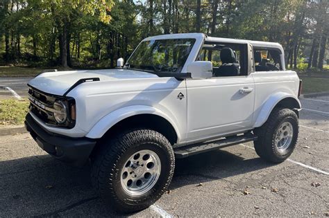 2022 Ford Bronco Outer Banks 2-Door for sale on BaT Auctions - sold for ...