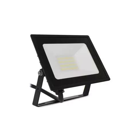 Lot De Projecteurs Led W W Noir Tanche Ip Lm Blanc Du