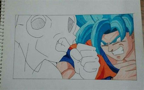 Drawing goku vs jiren | DragonBall FighterZ Amino