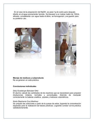 Practica 1 Preparación de soluciones PDF